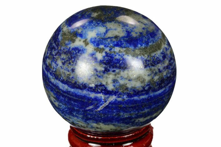 Polished Lapis Lazuli Sphere - Pakistan #171008